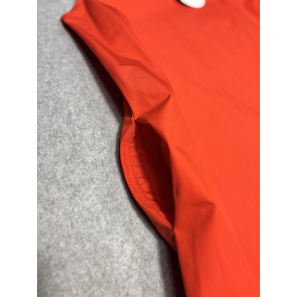 Christopher John Rogers for Target Orange Midi Sleeveless Dress Tiered Size XS - Picture 7 of 9